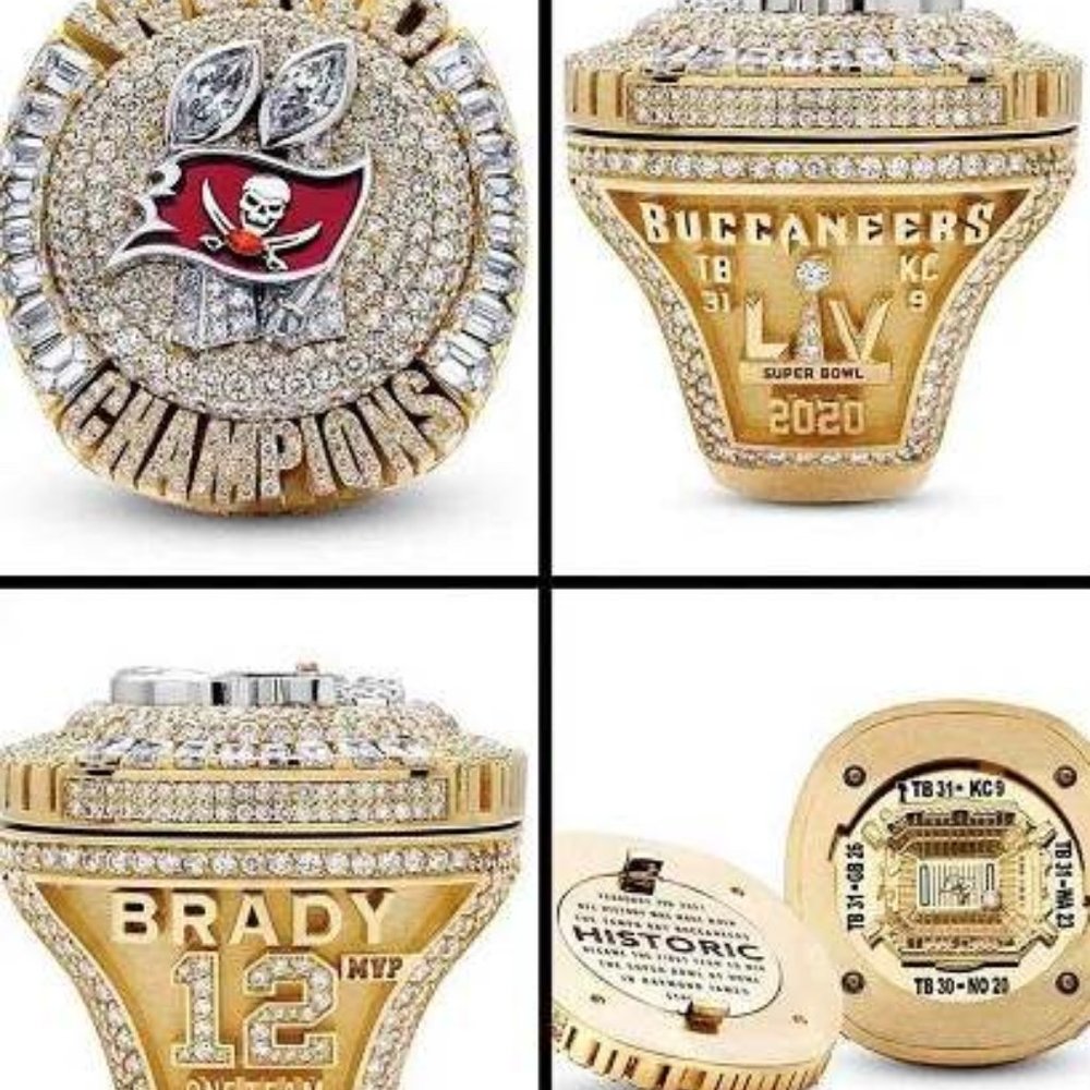 Tampa Bay Buccaneers Championship Ring w/removable top